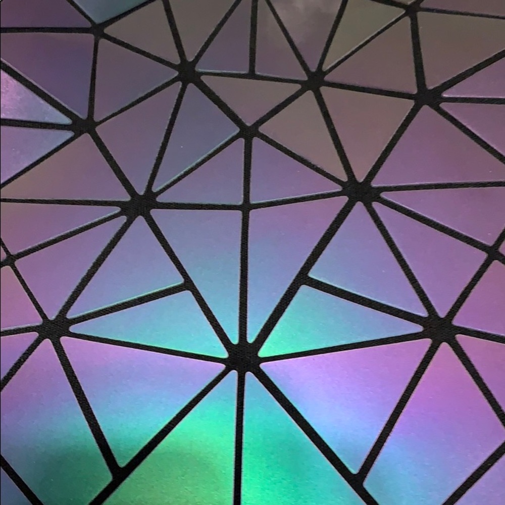 Awesome iridescent crossbody textile purse - Picture 5 of 5